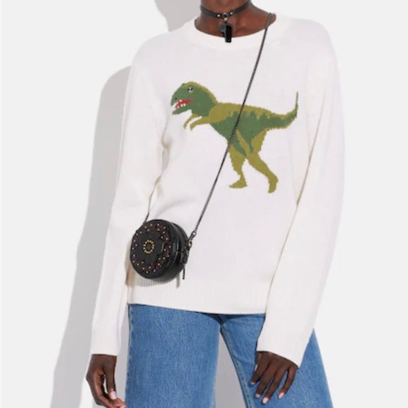 💰SOLD - CE782 - Coach Tea Rose Crossbody - Picture 11 of 12